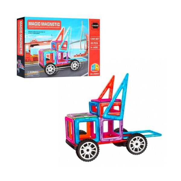 

Конструктор Bambi JH8882 магнитный 25 деталей