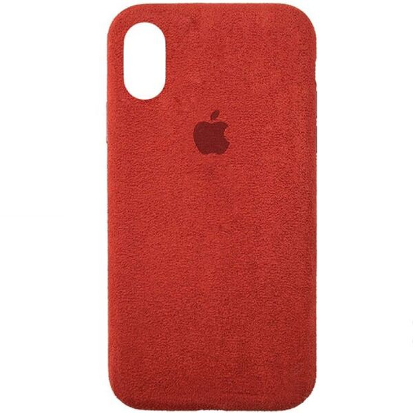 

Чехол Epik ALCANTARA Case Full для Apple iPhone XR Красный