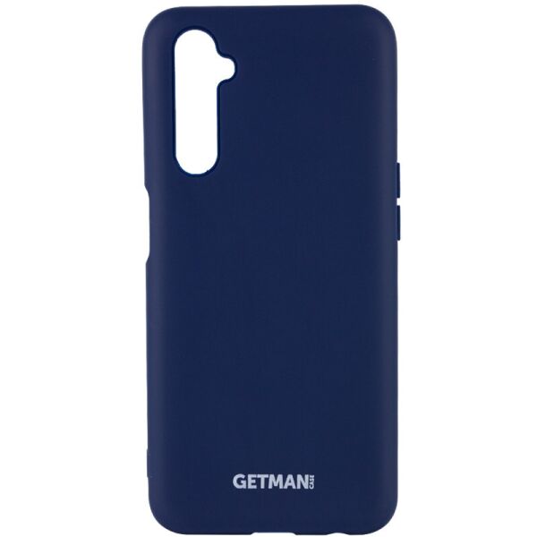

Чехол Silicone Cover GETMAN for Magnet для Realme 6 Pro Синий / Gray Cobalt