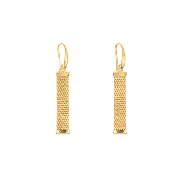 

Серебряные серьги в позолоте Milano Gold (5.51г)