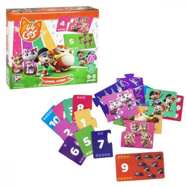 

Развивающая игра Vladi Toys Цифры Счет VT5202-15
