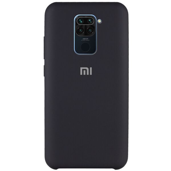

Чехол Epik Silicone Cover AAA для Xiaomi Redmi Note 9 / Redmi 10X Черный / Black