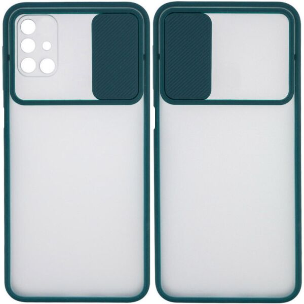 

Чехол Epik Camshield mate TPU со шторкой для камеры для Samsung Galaxy M51 Зеленый