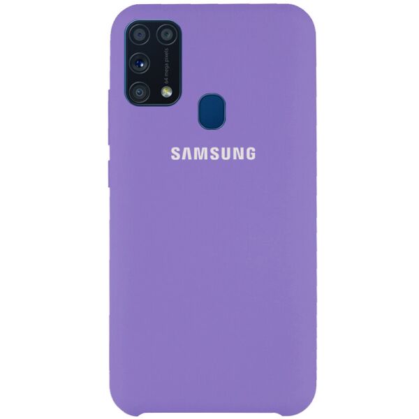 

Чехол Epik Silicone Cover AAA для Samsung Galaxy M31 Сиреневый / Elegant Purple
