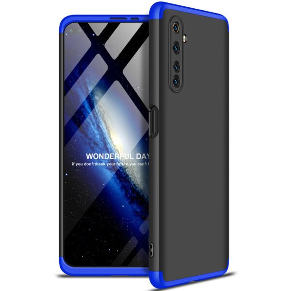 

Накладка GKK LikGus 360 градусов opp для Realme 6 Pro Пластиковая Черный / Синий