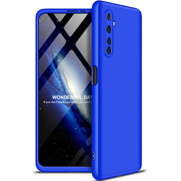 

Накладка GKK LikGus 360 градусов opp для Realme 6 Pro Пластиковая Синий