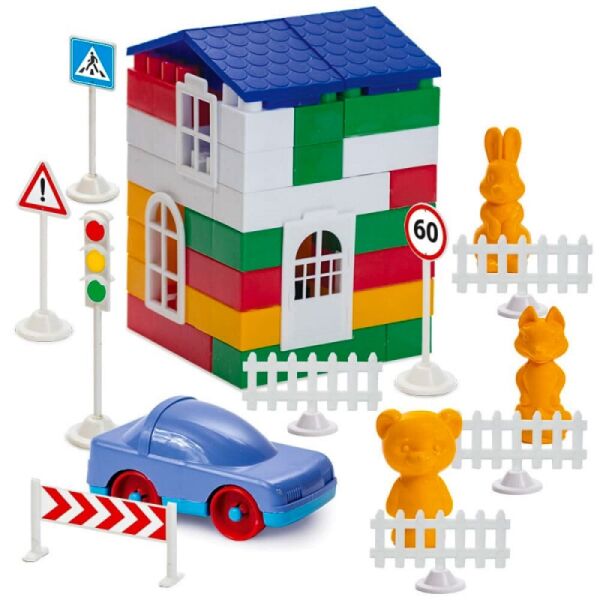 

Конструктор Colorplast "Лидер" №3 1-052