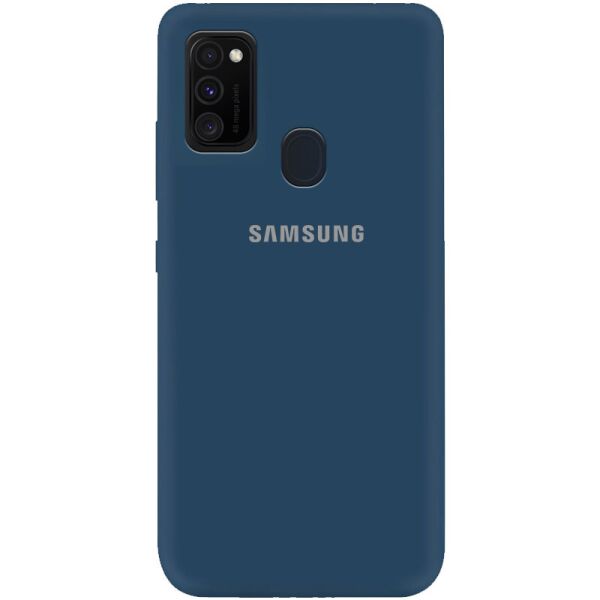 

Чехол Epik Silicone Cover My Color Full Protective A для Samsung Galaxy M30s / M21 Синий / Navy blue