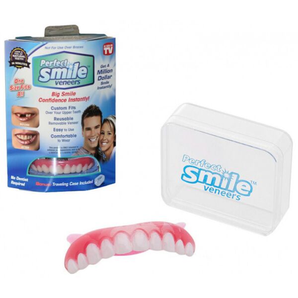 

Накладные зубы, съемные виниры Perfect Smile Veneers
