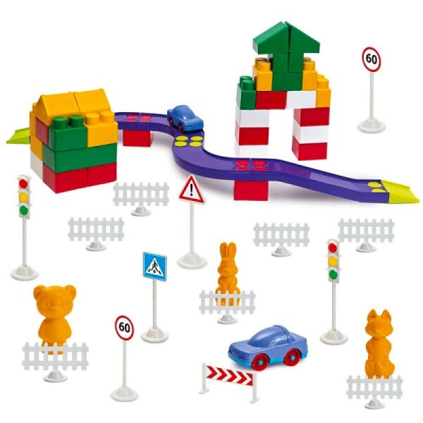 

Конструктор Colorplast "Орион" №3 80дет. 1-213