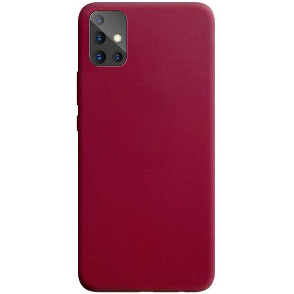 

Чехол Epik Candy для Samsung Galaxy A51 Силиконовый Бордовый