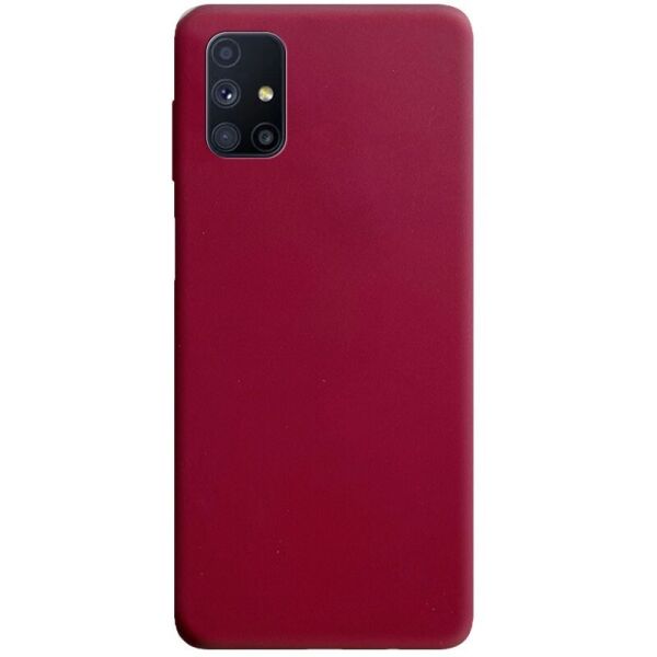 

Чехол Epik Candy для Samsung Galaxy M51 силиконовый Бордовый
