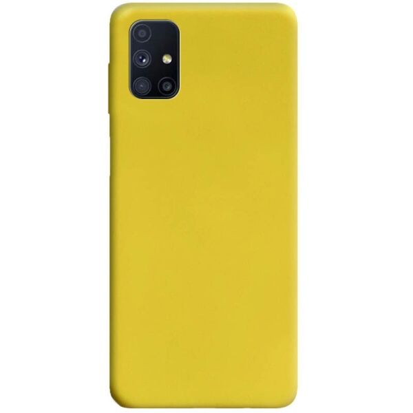 

Чехол Epik Candy для Samsung Galaxy M51 силиконовый Желтый