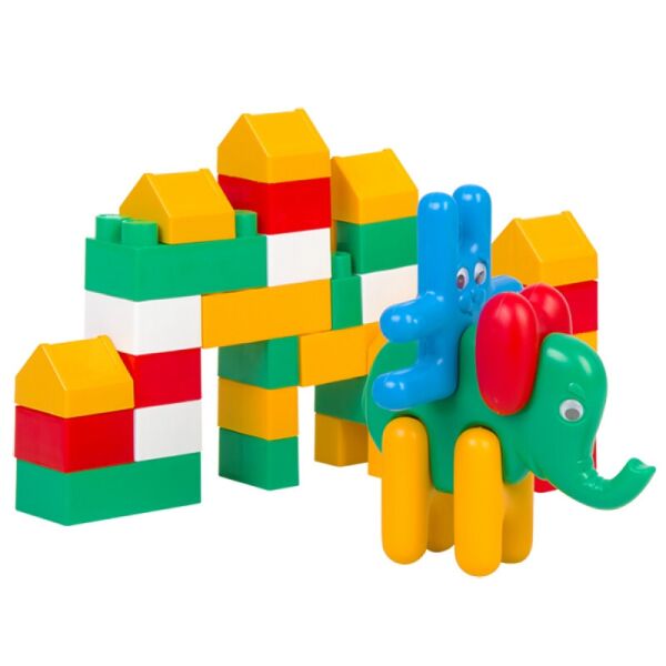 

Конструктор Colorplast "Зоо Блок" №2 35дет. 1876