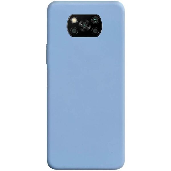 

Чехол Epik Candy для Xiaomi Poco X3 NFC силиконовый Голубой / Lilac Blue