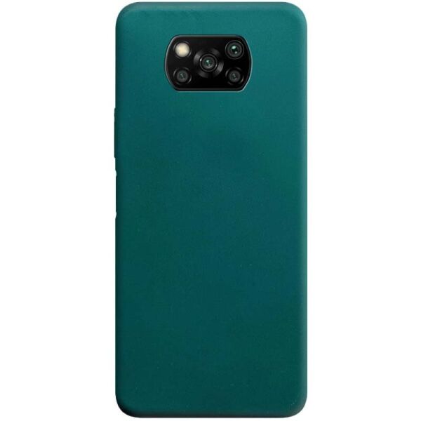 

Чехол Epik Candy для Xiaomi Poco X3 NFC силиконовый Зеленый / Forest green