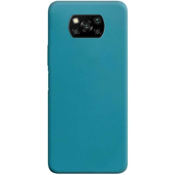 

Чехол Epik Candy для Xiaomi Poco X3 NFC силиконовый Синий / Powder Blue