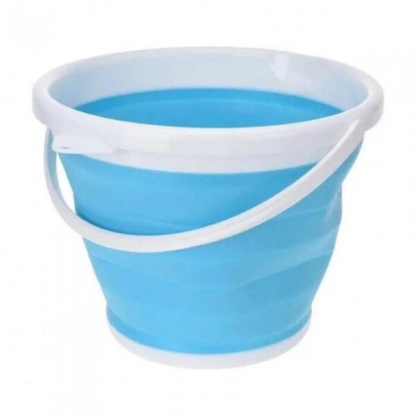 

Ведро туристическое силиконовое Collapsible Bucket 10 л