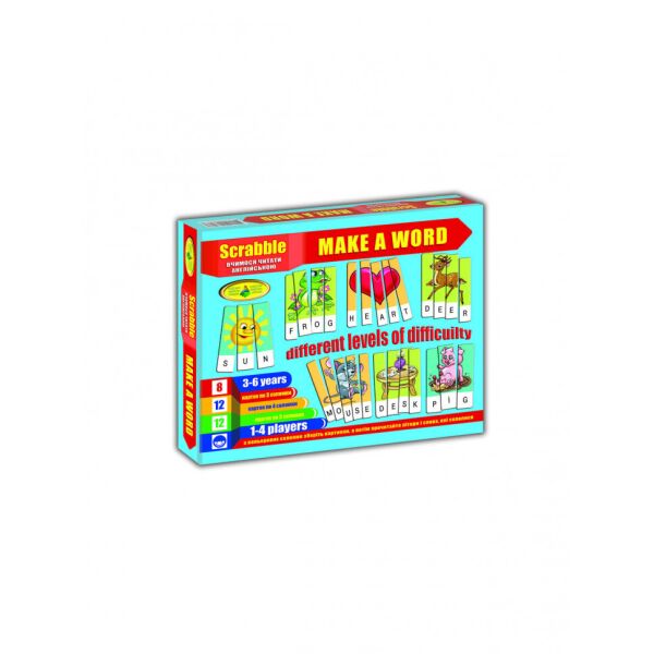 

Настольная игра Энергия Плюс Ерудит Make a word 87277