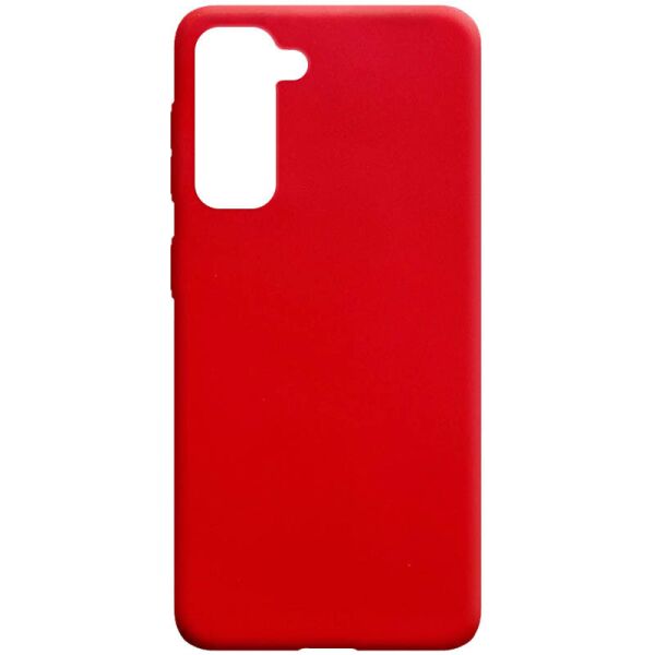 

Чехол Epik Candy для Samsung Galaxy S21+ Силиконовый Красный