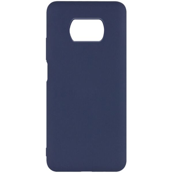 

Чехол Epik Silicone Cover Full without Logo A для Xiaomi Poco X3 NFC / Poco X3 Pro Синий / Midnight blue