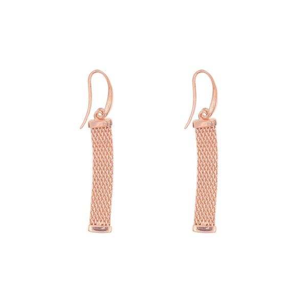 

Сережки срібні Milano Red Gold з позолотою (5.2г)