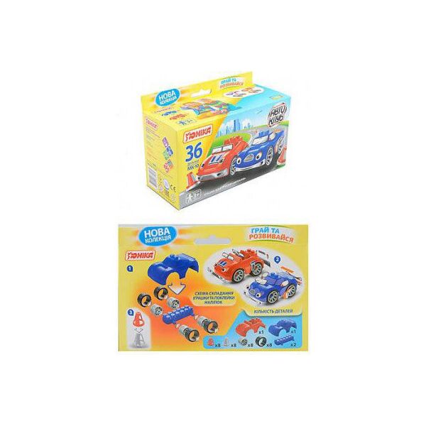 

Игрушка Конструктор ЮНИКА “Автоклуб” МК-10 71184