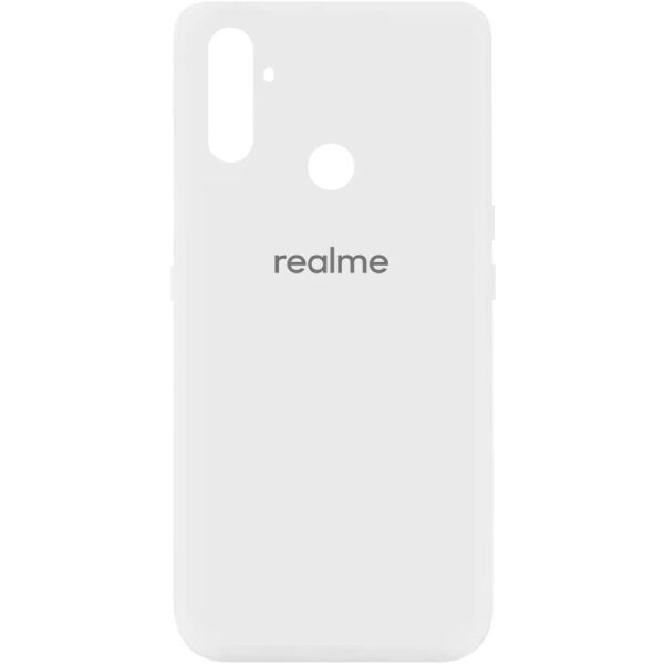 

Чехол Epik Silicone Cover My Color Full Protective A для Realme C3 Белый / White