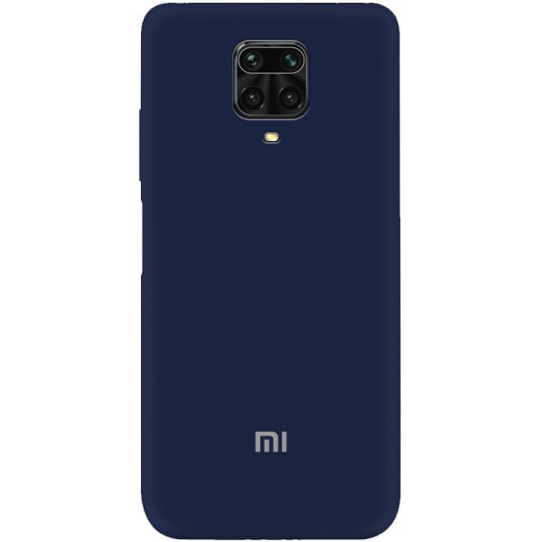 

Чехол Epik Silicone Cover My Color Full Protective A для Xiaomi Redmi Note 9s/Note 9 Pro/Note 9 Pro Max Синий / Midnight blue