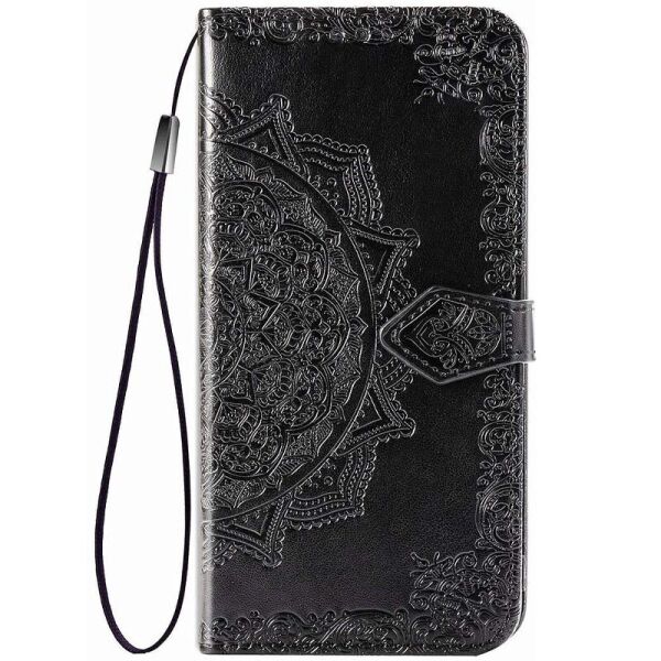 

Чехол-книжка Epik Art Case с визитницей для Oppo A5s / Oppo A12 Кожаный Черный