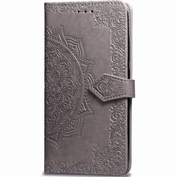 

Чехол-книжка Epik Art Case с визитницей для Samsung Galaxy A50 A505F / A50s / A30s Кожаный Серый