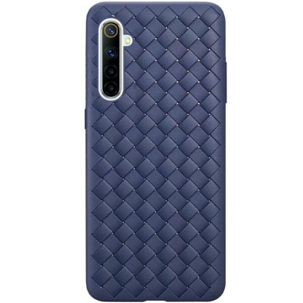 

Чехол-накладка Epik Weaving series для Realme 6 Синий