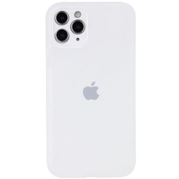 

Чехол Epik Silicone Case Full Camera Protective AA для Apple iPhone 12 Pro Белый / White