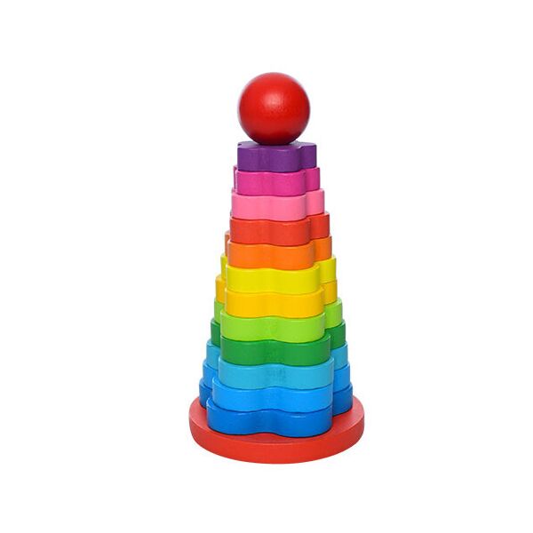 

Деревянная игрушка TREE TOYS Пирамидка MD 1183