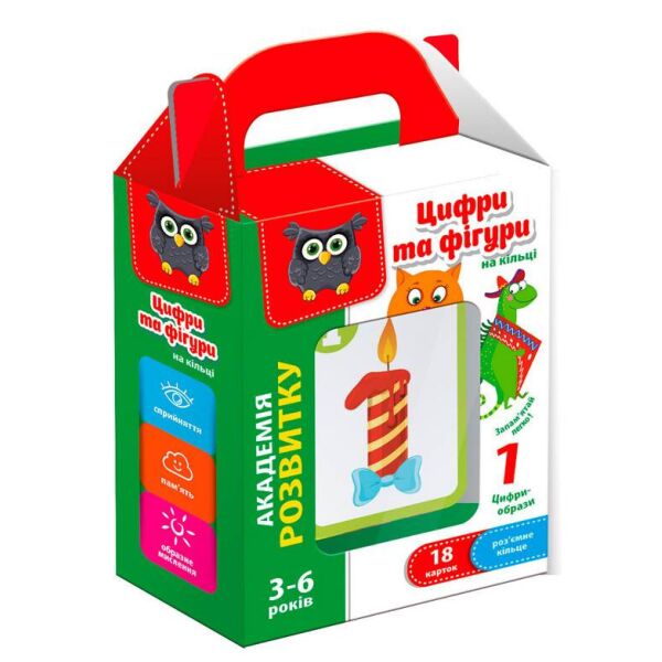 

Игра Vladi Toys Цифры и фигуры на кольце VT5000-06