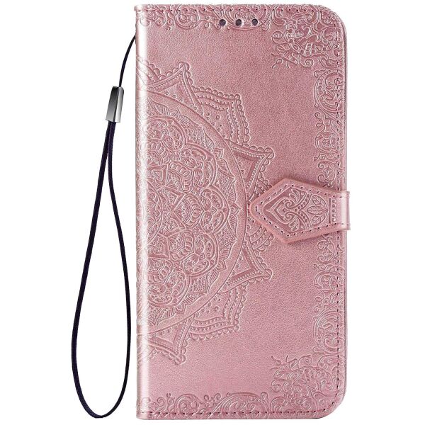 

Чехол-книжка Epik Art Case с визитницей для Samsung Galaxy M51 Кожаный Розовый
