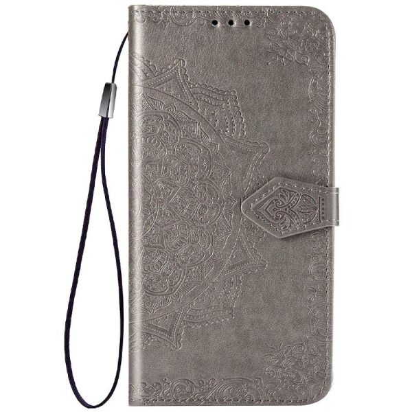 

Чехол-книжка Epik Art Case с визитницей для Samsung Galaxy M51 Кожаный Серый