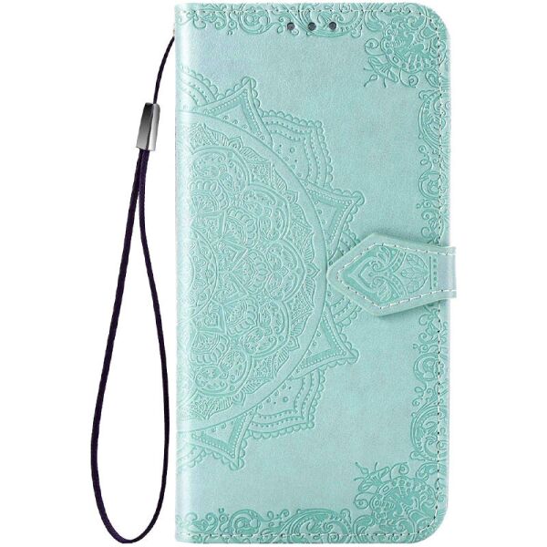 

Чехол-книжка Epik Art Case с визитницей для Samsung Galaxy A50 A505F / A50s / A30s Кожаный Бирюзовый