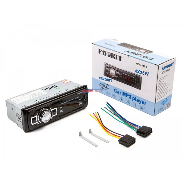 

Автомагнитола MP3 USB/SD/FM на 2 выхода Bluetooth 1403