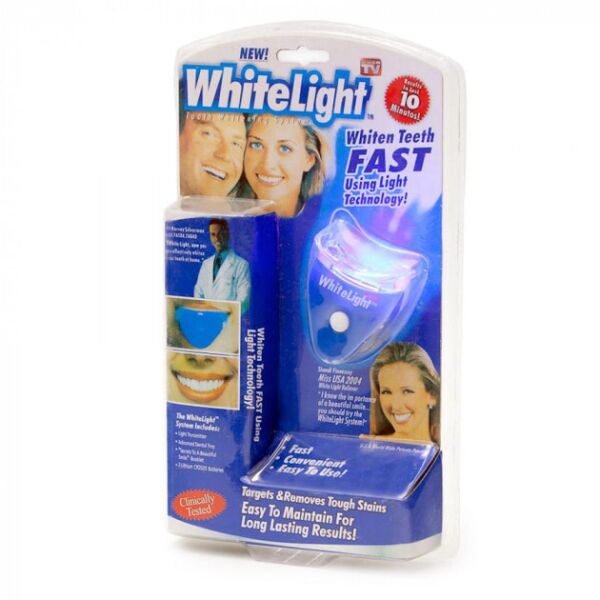 

Отбеливание зубов в домашних условиях, капы для зубов White Light dent 3d