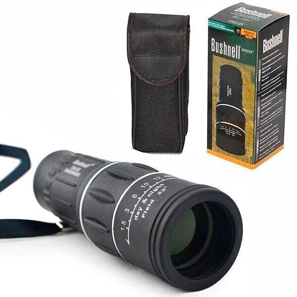 

Мощный компактный монокуляр Bushnell 16х52 с двойной фокусировкой