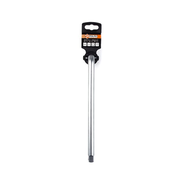 

Вороток для торцевых головок Polax Г-образный 280 мм, 1/2", CrV (25-078)