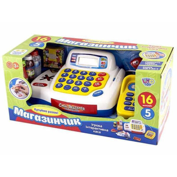 

Детский Кассовый аппарат Metr+ 7020-RUS (int7020R)