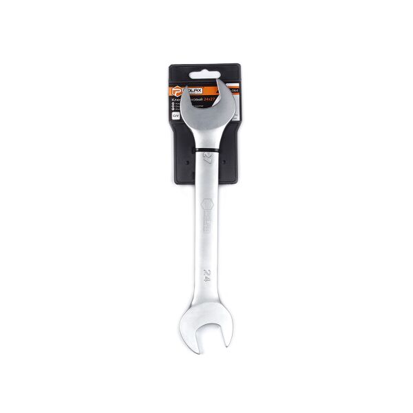 

Ключ рожковый Polax CrV DIN 3110 Satin finish 24*27 мм (25-064)