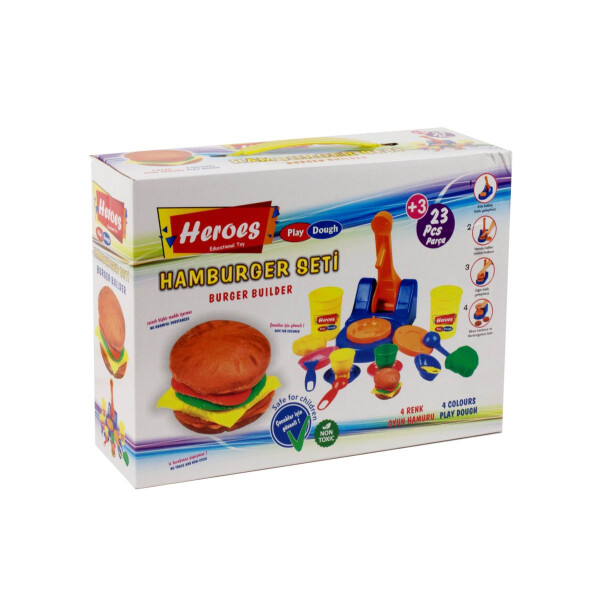 

Набор Play-Toys Фабрика гамбургеров 538 23 элемента (53976)