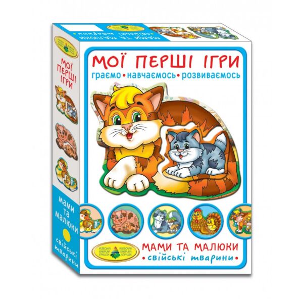 

Игра Энергия Плюс Мамы и малыши. Домашние животные 81091