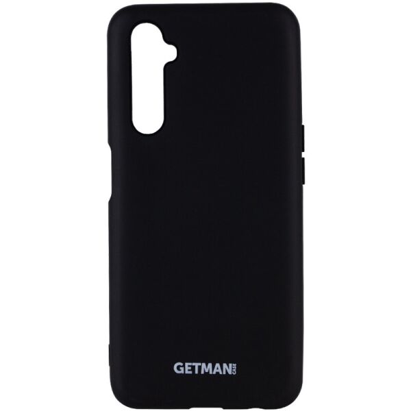 

Чехол Silicone Cover GETMAN for Magnet для Realme 6 Черный / Black