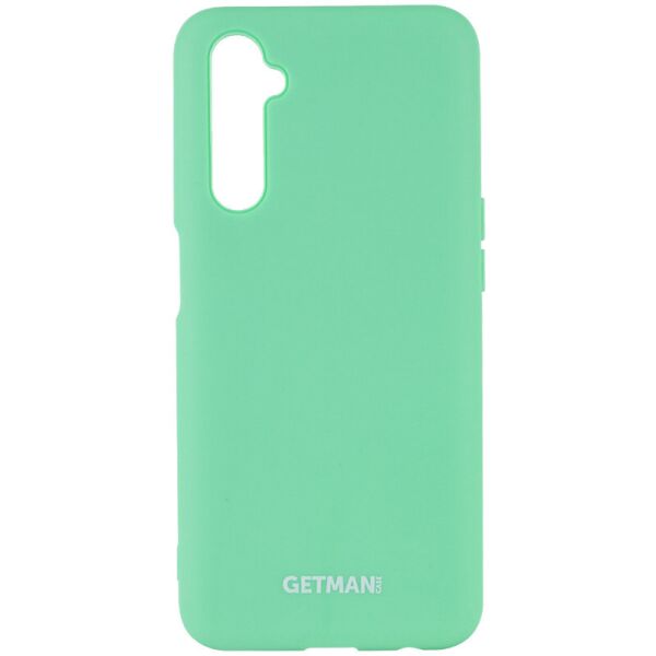 

Чехол Silicone Cover GETMAN for Magnet для Realme 6 Зеленый / Spearmint