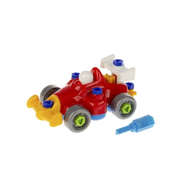 

Конструктор-скрутка Colorplast "Гонка" Красный 1-157