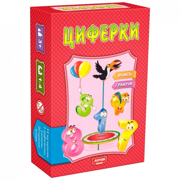 

Настольная игра Artos Games Цифры 0475